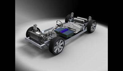 Chrysler ecoVoyager Concept 2008 powertrain